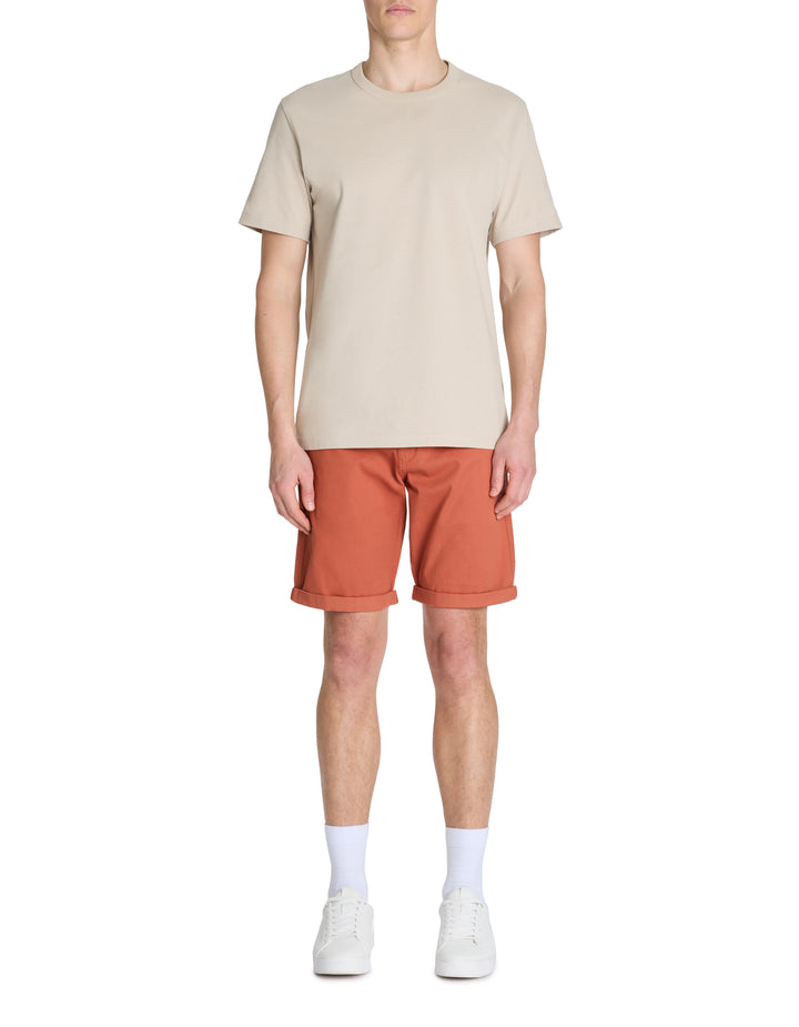 Chino Bermuda shorts in stretch cotton