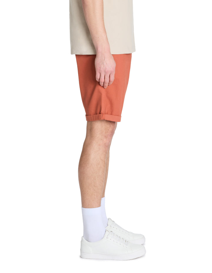 Chino Bermuda shorts in stretch cotton