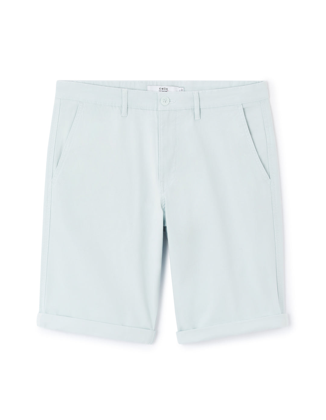 Chino Bermuda shorts in stretch cotton