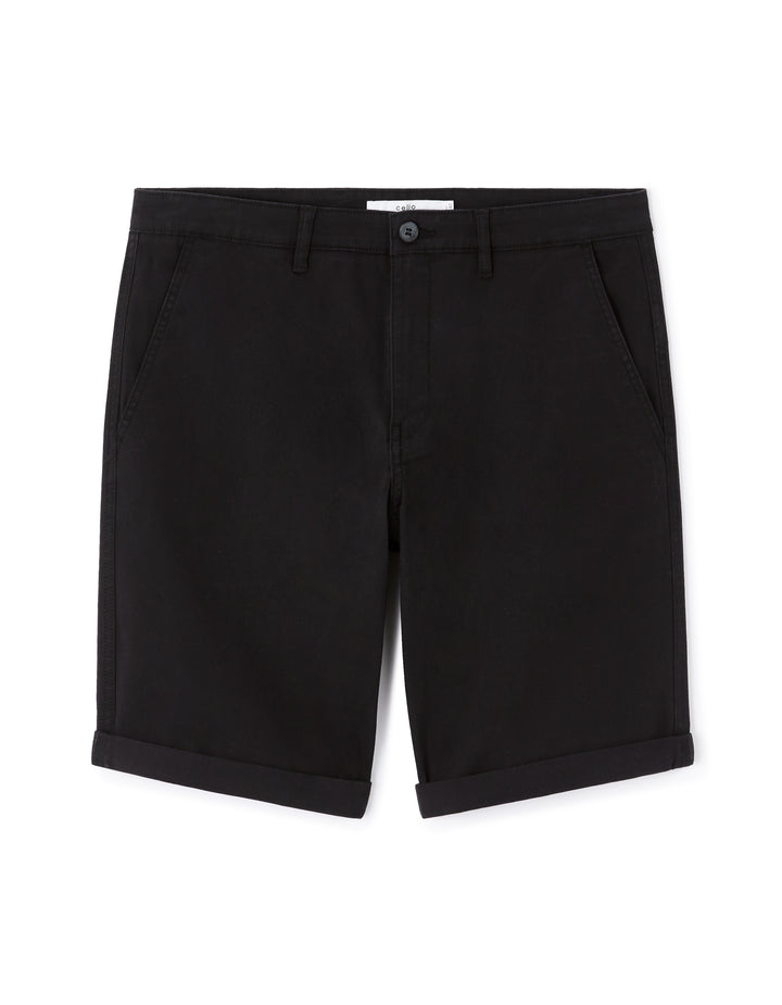 Chino Bermuda shorts in stretch cotton