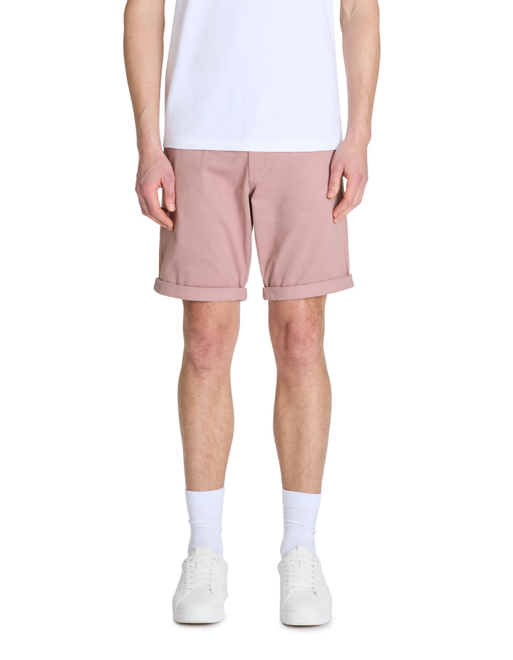 Chino Bermuda shorts in stretch cotton