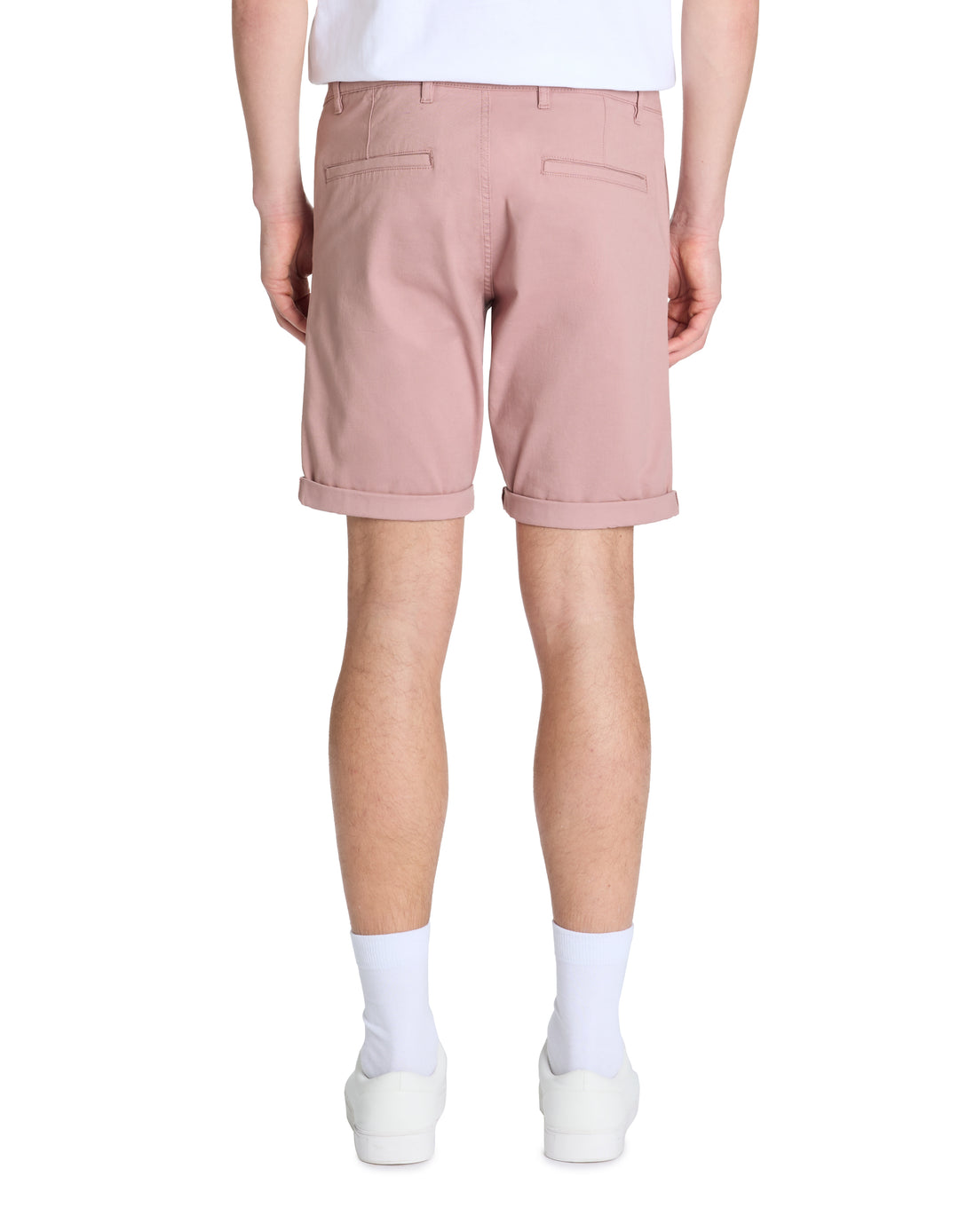 Chino Bermuda shorts in stretch cotton