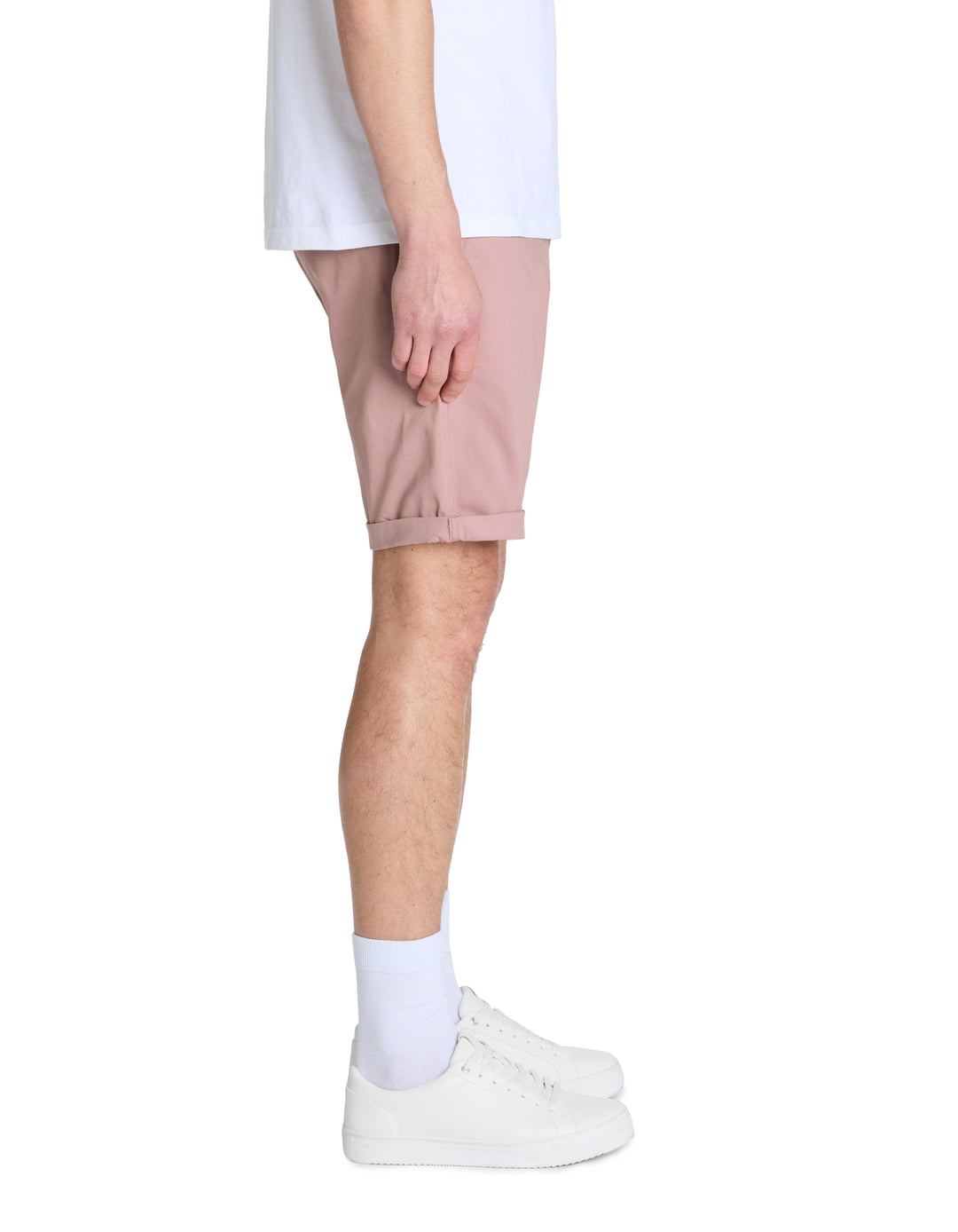 Chino Bermuda shorts in stretch cotton