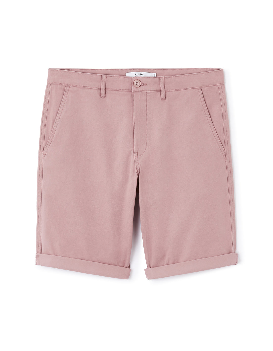 Chino Bermuda shorts in stretch cotton