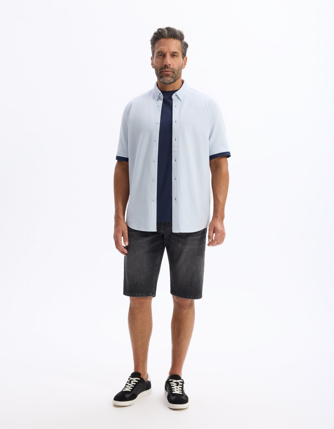 5 pocket denim shorts