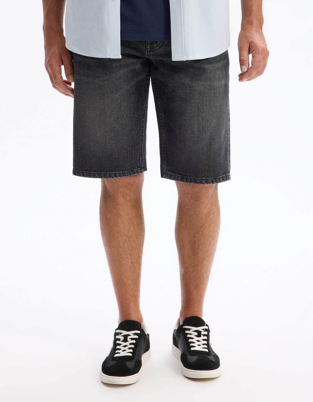 5 pocket denim shorts