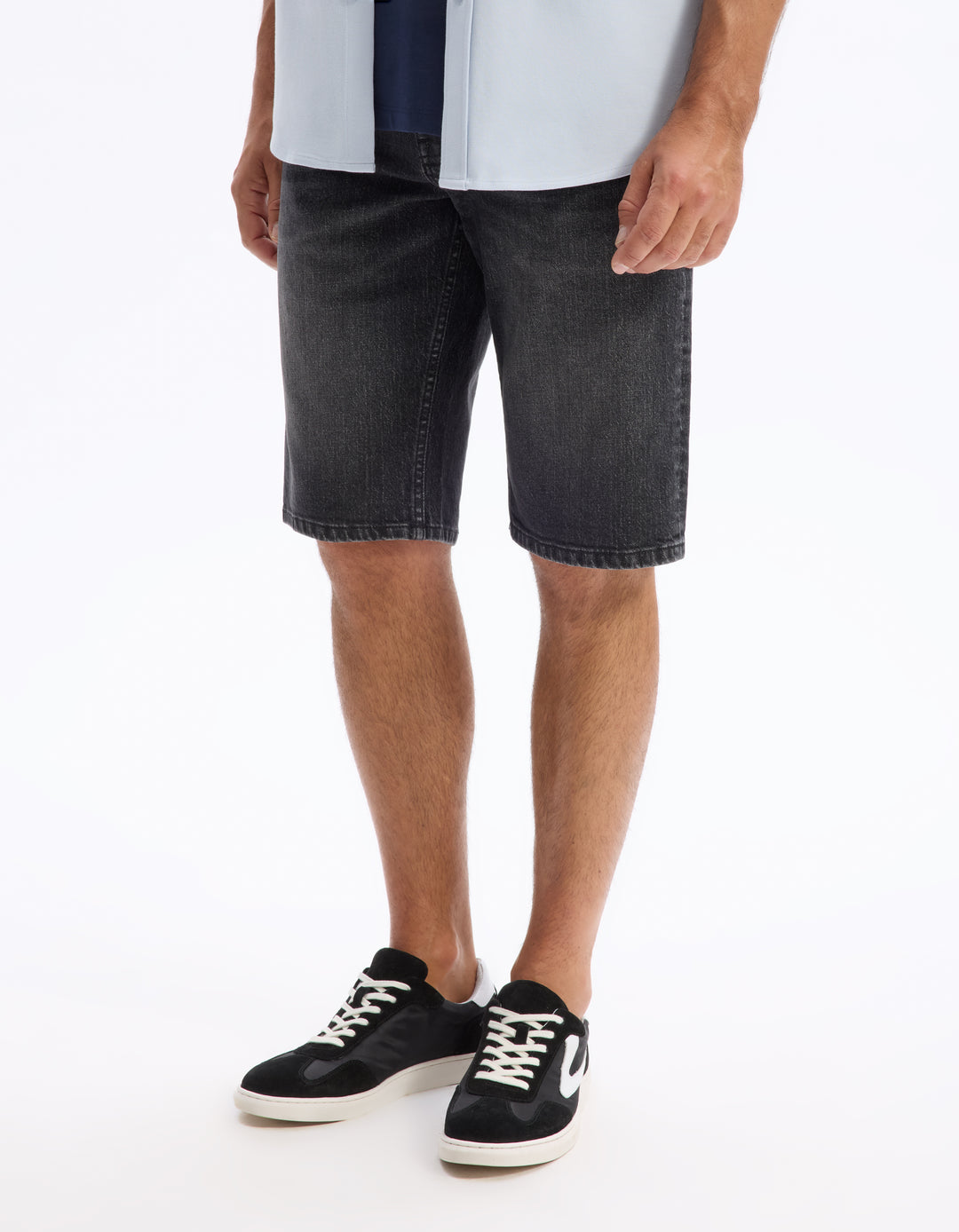 5 pocket denim shorts