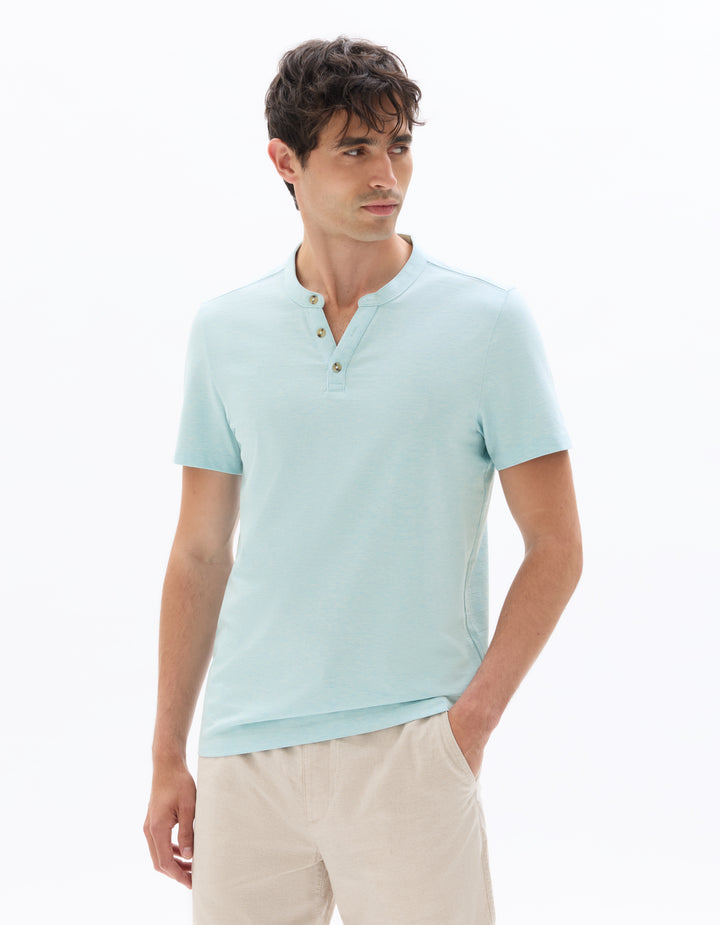 Unisex - Knitted - T-Shirt - Short sleeves - U / V / round neck