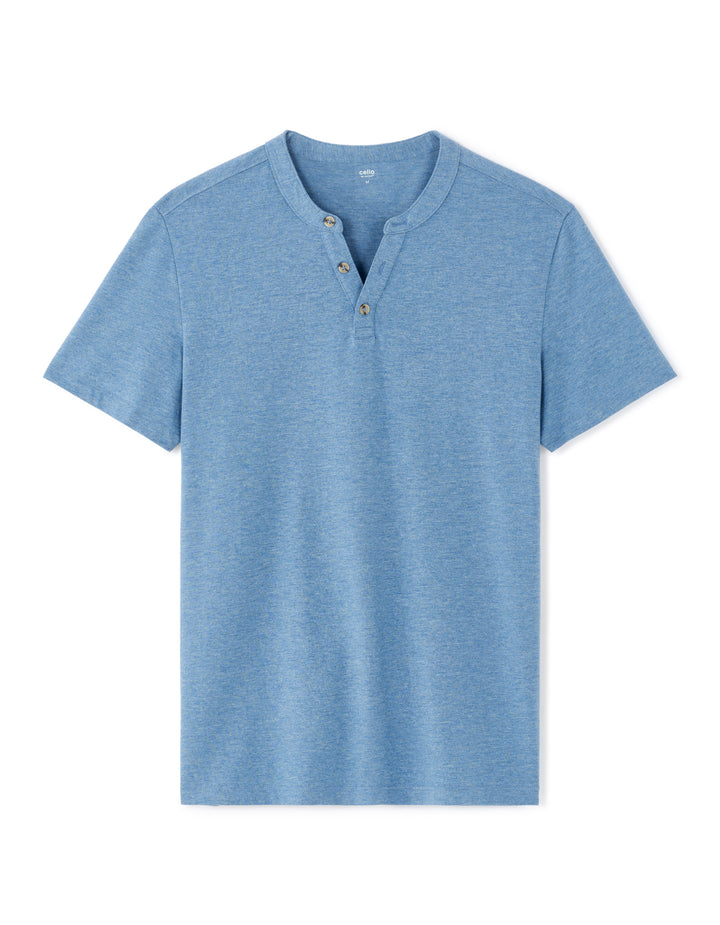 Unisex - Knitted - T-Shirt - Short sleeves - U / V / round neck