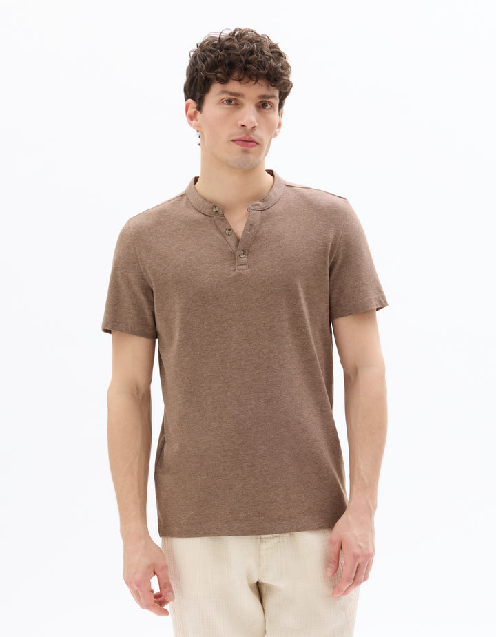 Unisex - Knitted - T-Shirt - Short sleeves - U / V / round neck