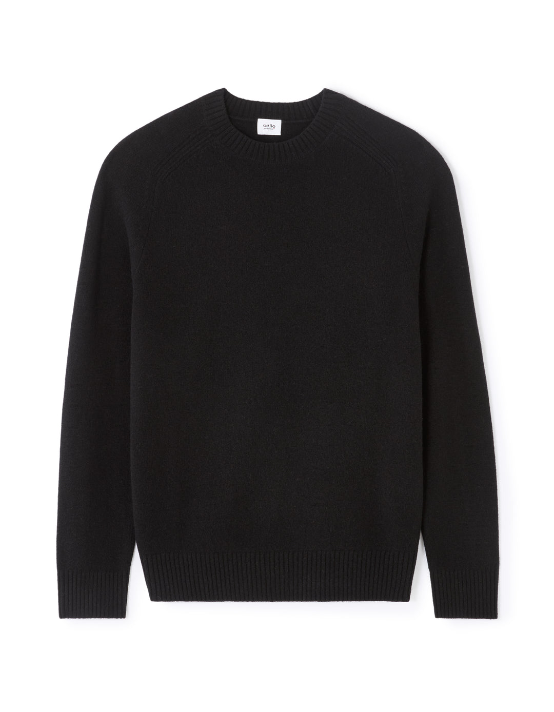 Crew neck 100% lambswool sweater