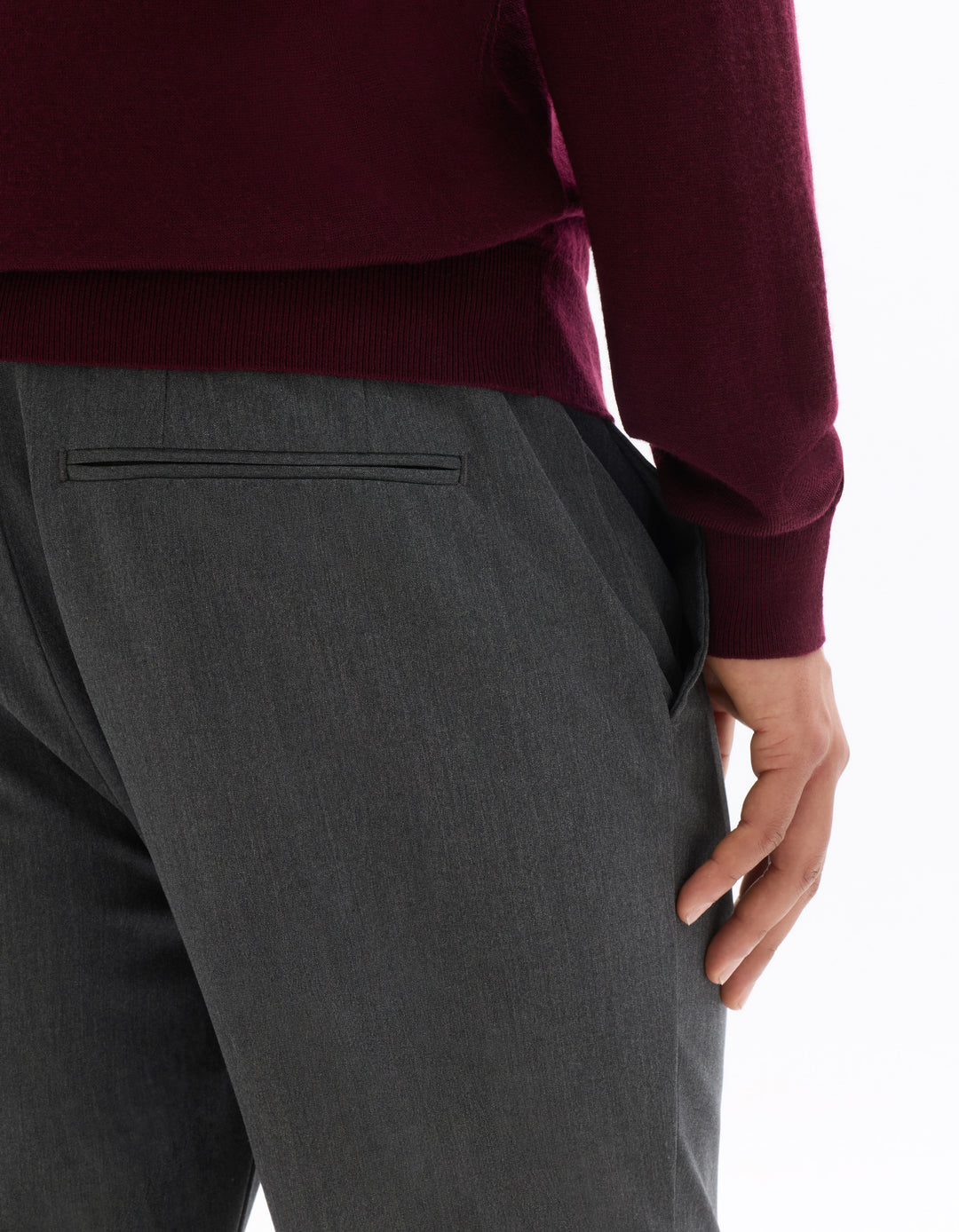 All-Day Slim Stretch 7/8 Length Pants