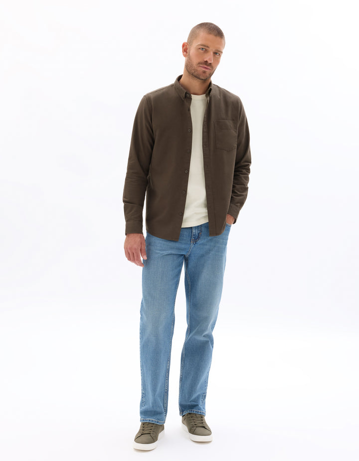Regular Fit 100% Cotton Oxford Shirt