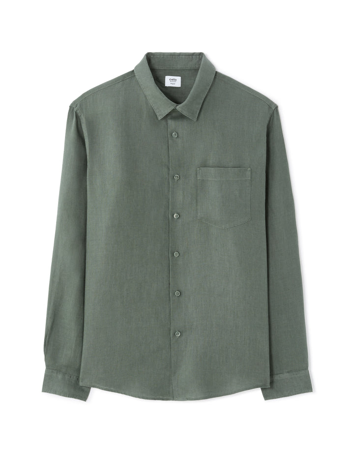 Men - Woven - Shirt - Long sleeves
