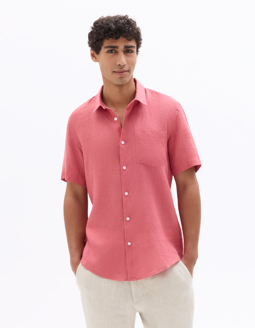 Men - Woven - Shirt - Short sleeves