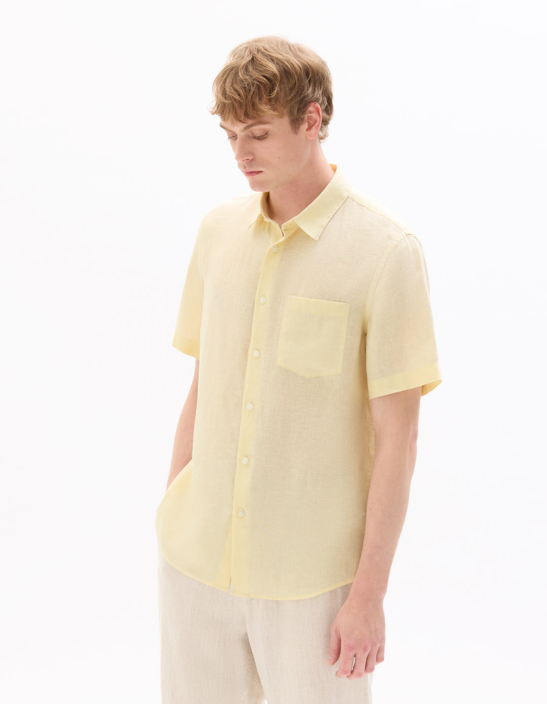 Men - Woven - Shirt - Short sleeves