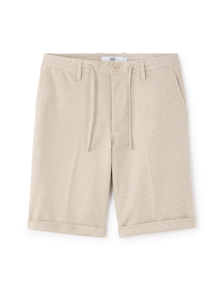 Men - Knitted - Bermuda shorts