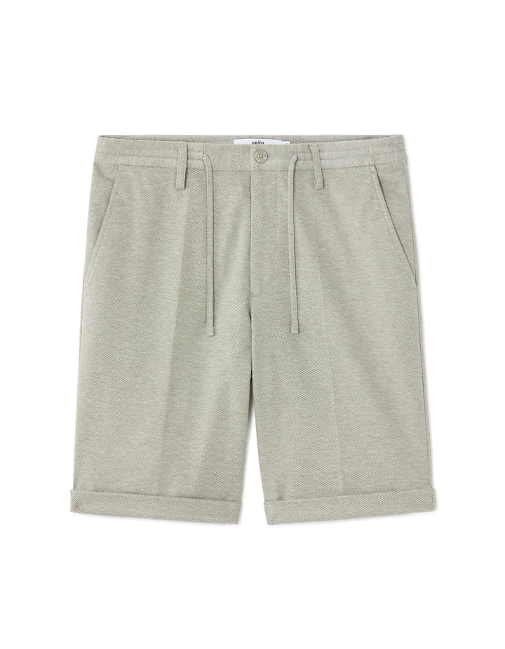 Men - Knitted - Bermuda shorts