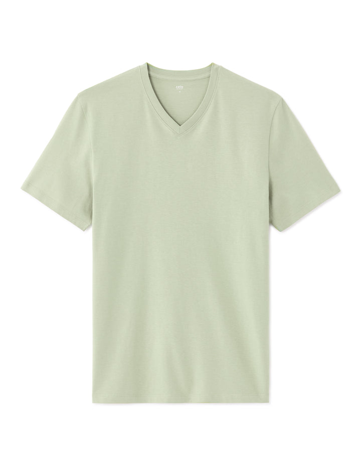 Unisex - Knitted - T-Shirt - Short sleeves - U / V / round neck
