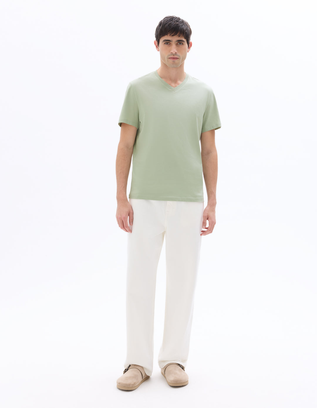 Unisex - Knitted - T-Shirt - Short sleeves - U / V / round neck