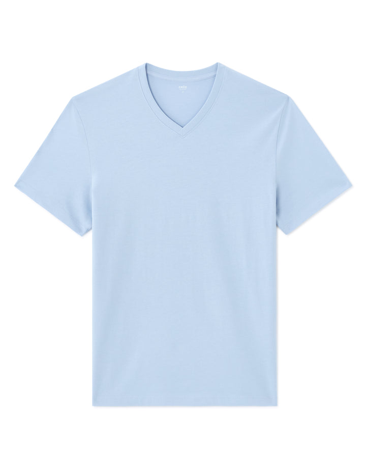 Unisex - Knitted - T-Shirt - Short sleeves - U / V / round neck