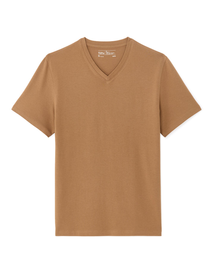 Unisex - Knitted - T-Shirt - Short sleeves - U / V / round neck