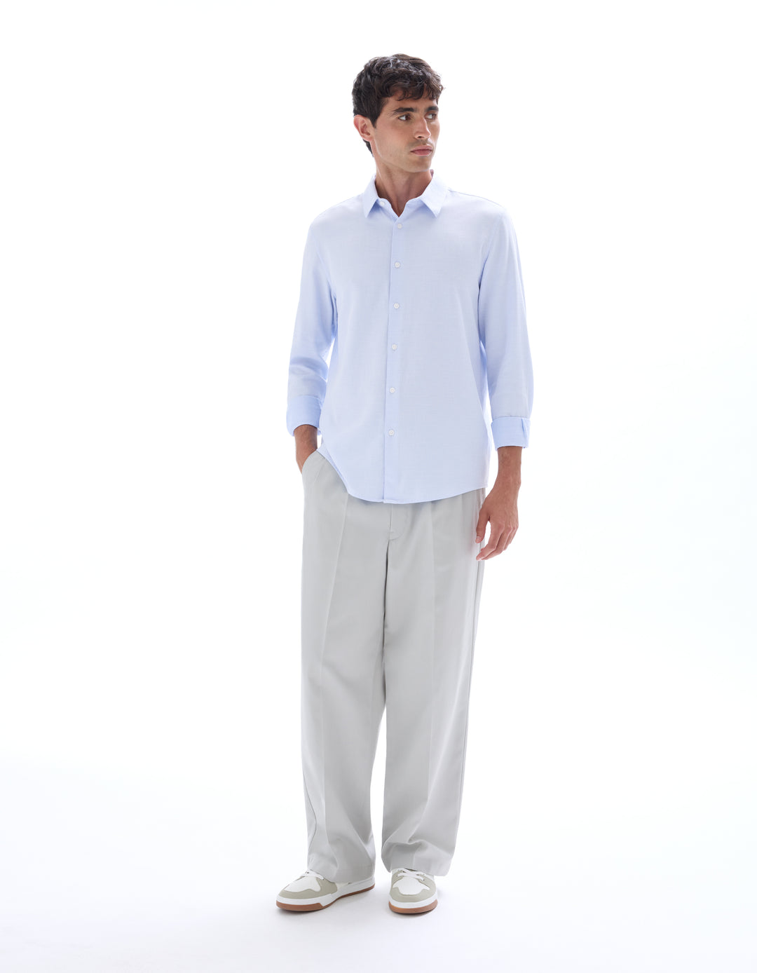 Regular 100% cotton shirt