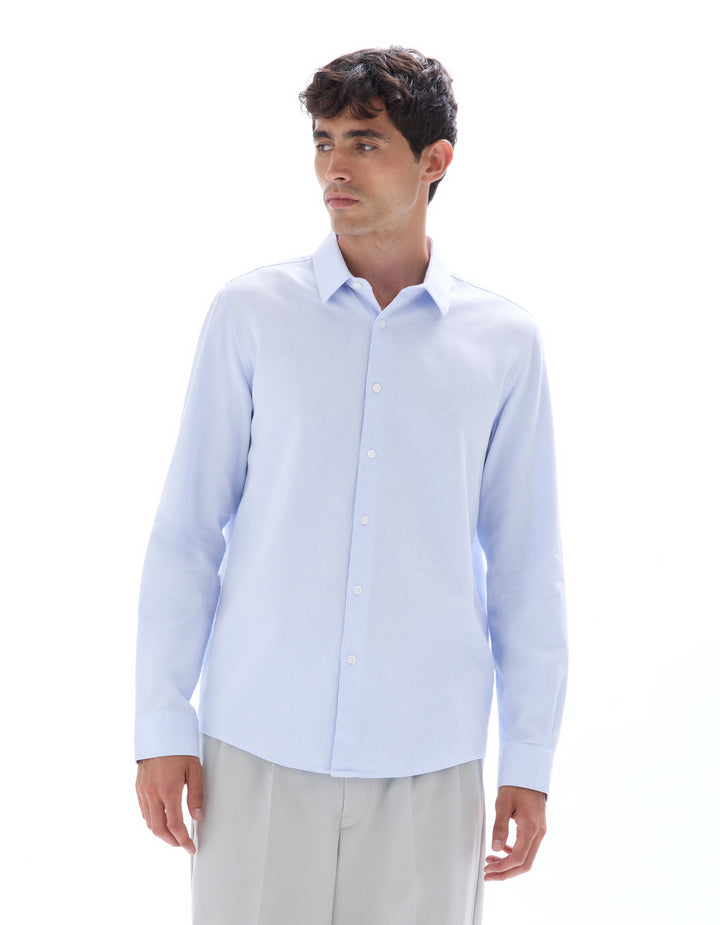 Regular 100% cotton shirt