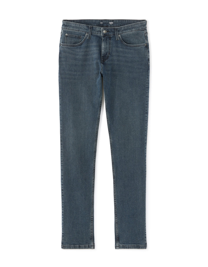 Slim stretch cotton jeans