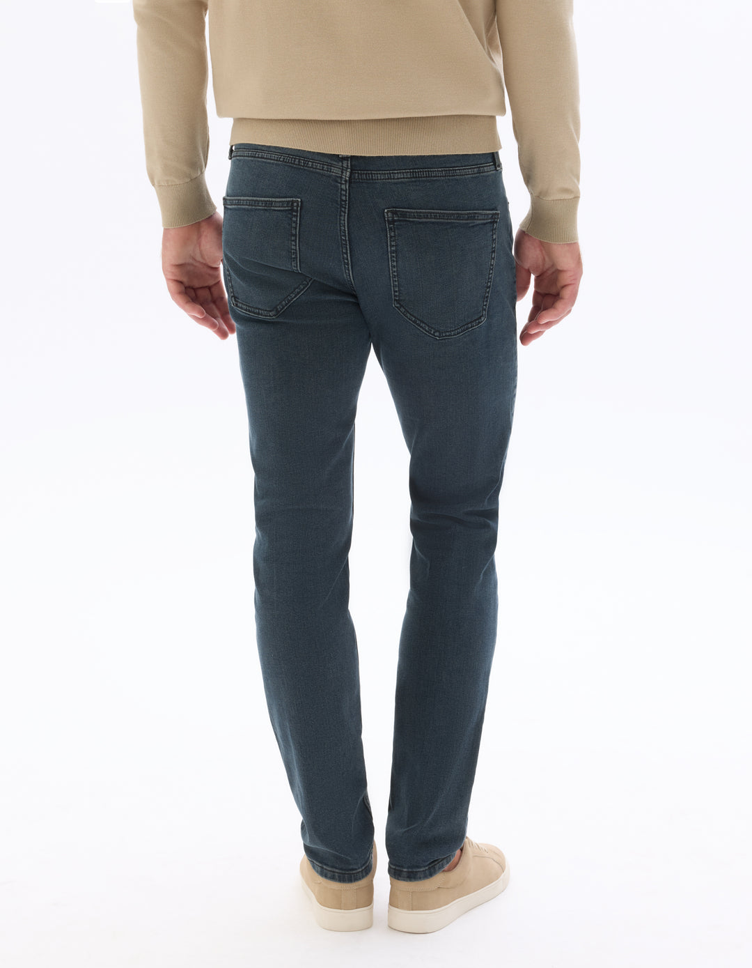 Slim stretch cotton jeans
