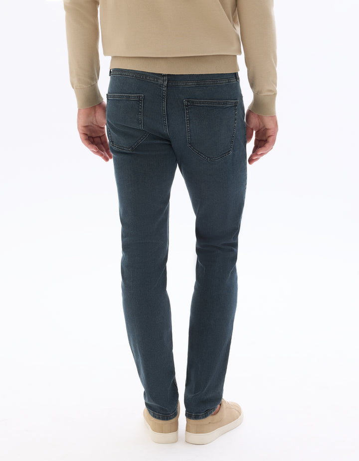 Slim stretch cotton jeans