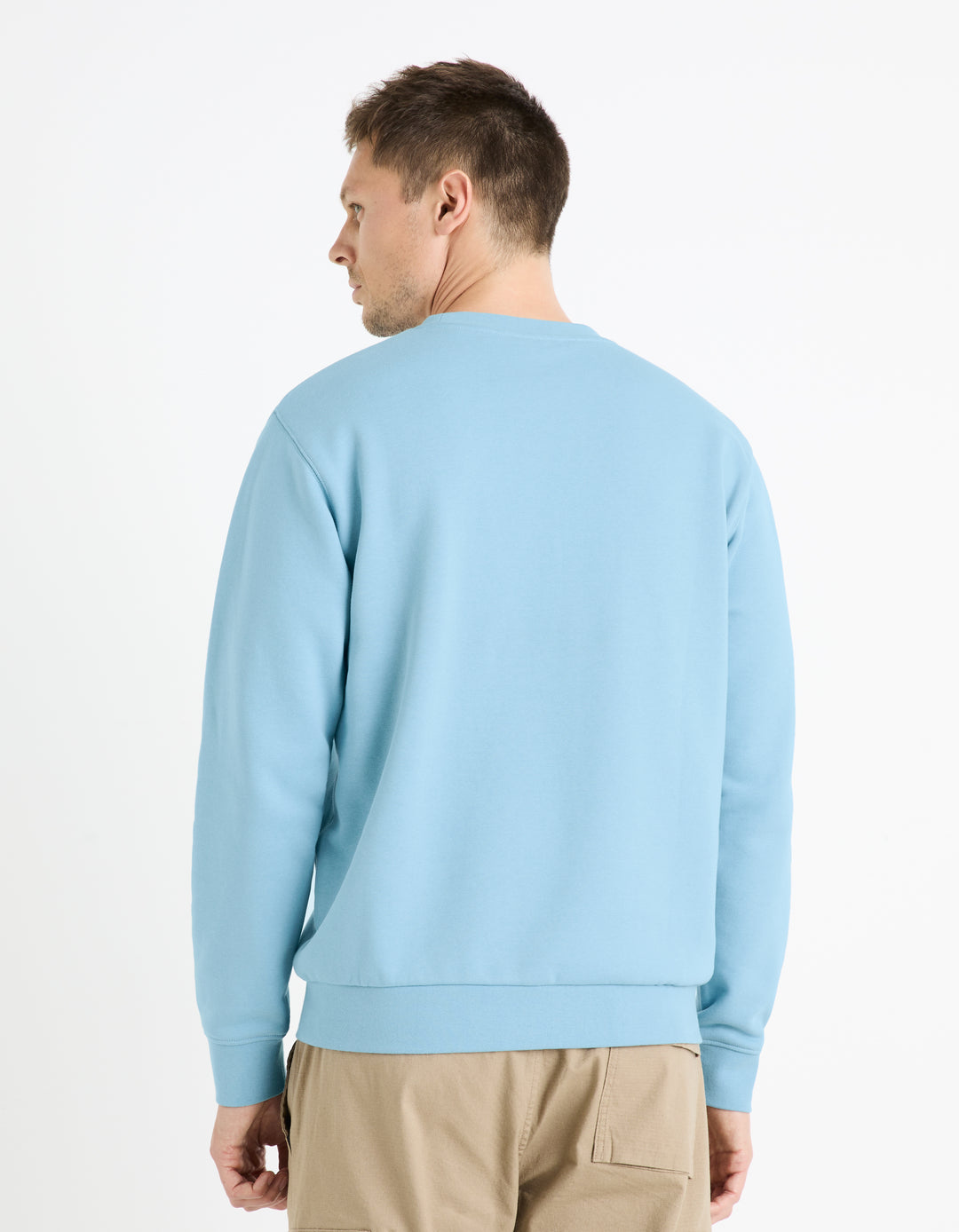  Sweatshirt Cotton Fleece Fabric / 58 Wide / 13.6 OZ Per  Yard/Sold by The Yard (Royal Blue)