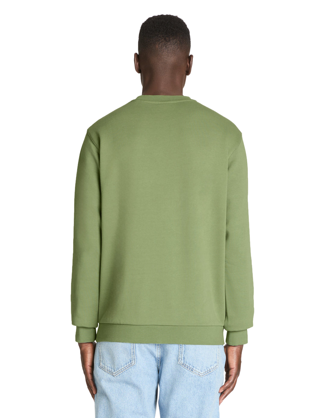 Cotton crew neck sweatshirt