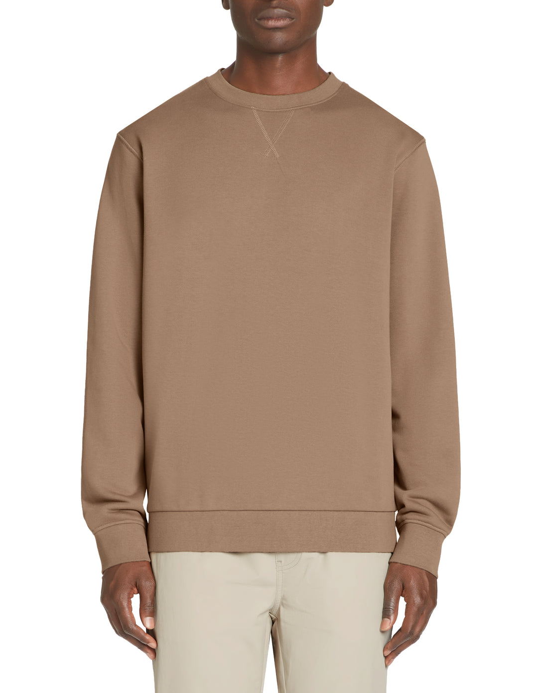 100% cotton round neck sweatshirt