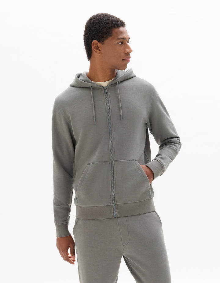 Unisex - Knitted - Sweatshirt - Long sleeves - Fleece fabric