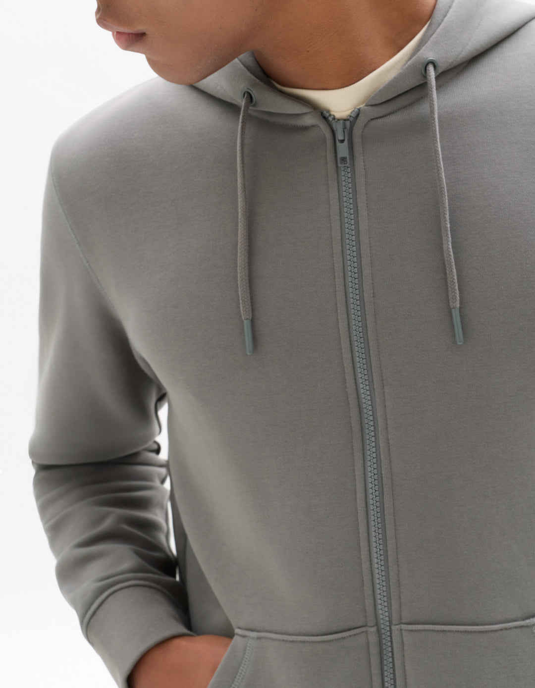 Unisex - Knitted - Sweatshirt - Long sleeves - Fleece fabric