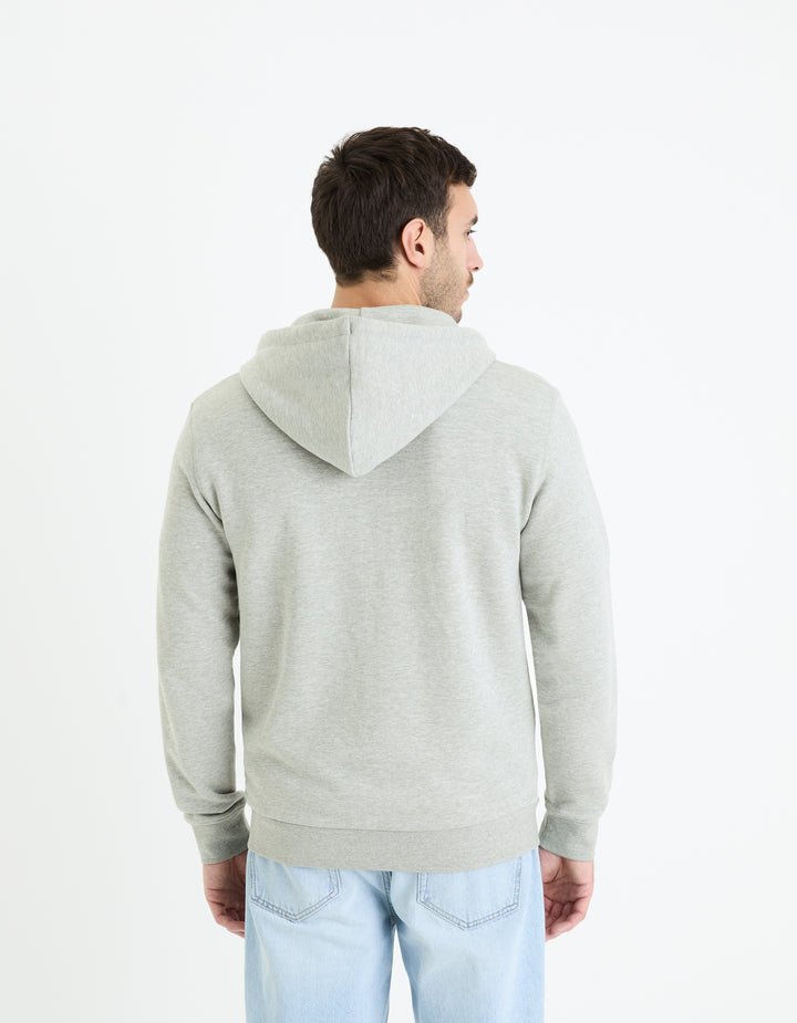 Unisex - Knitted - Sweatshirt - Long sleeves - Fleece fabric
