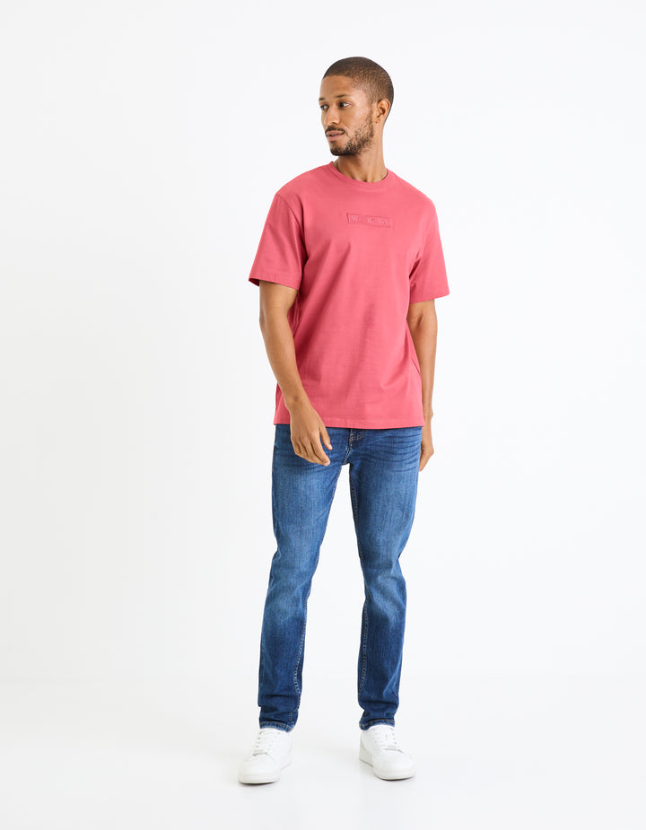 Unisex - Knitted - T-Shirt - Short sleeves - U / V / round neck
