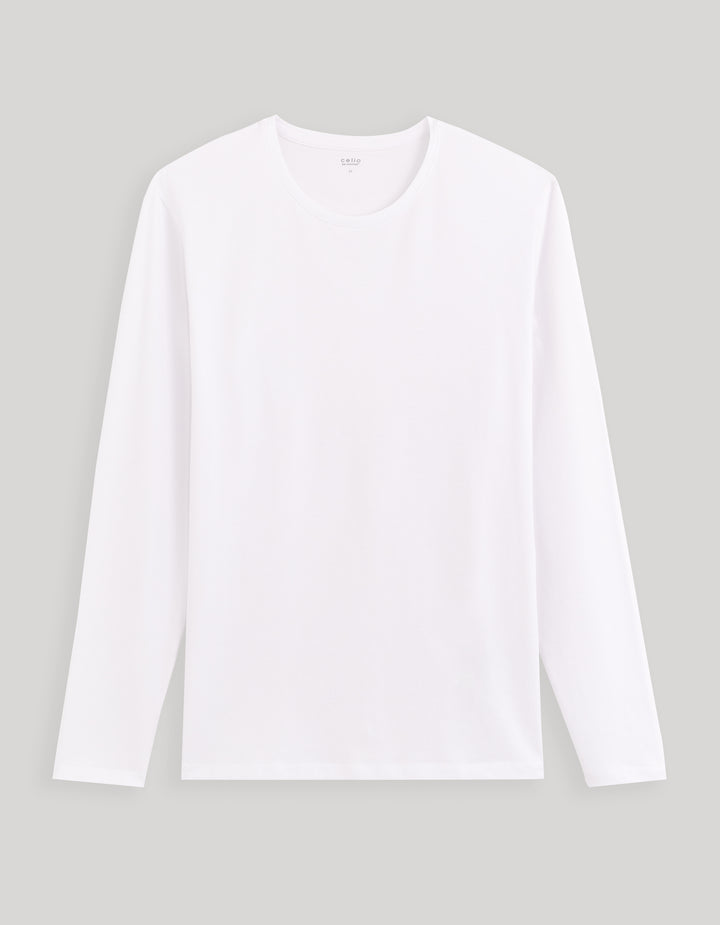 Unisex - Knitted - T-Shirt - Long sleeves - U / V / round neck