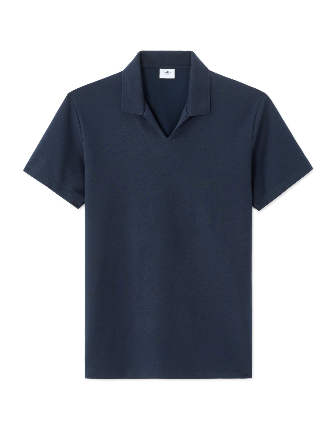 Men - Knitted - Polo Shirt - Short sleeves