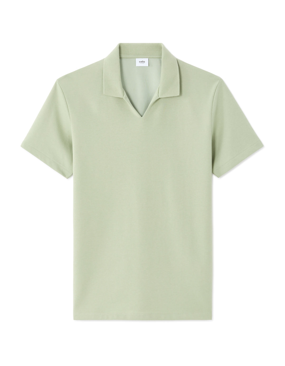 Men - Knitted - Polo Shirt - Short sleeves