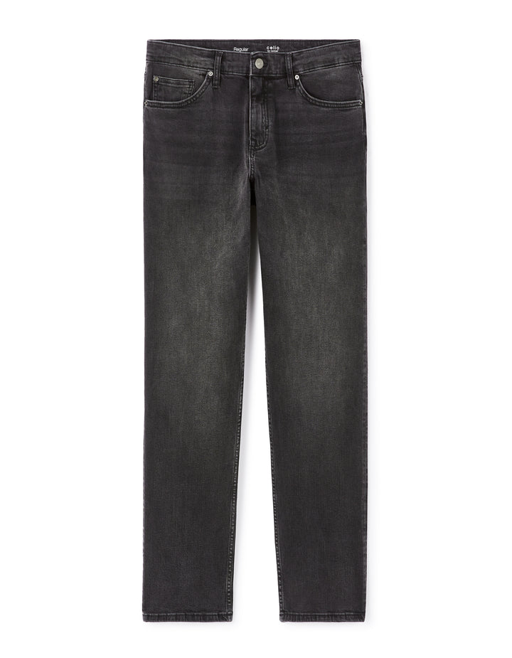 Regular stretch jeans C5 3 lengths - raw