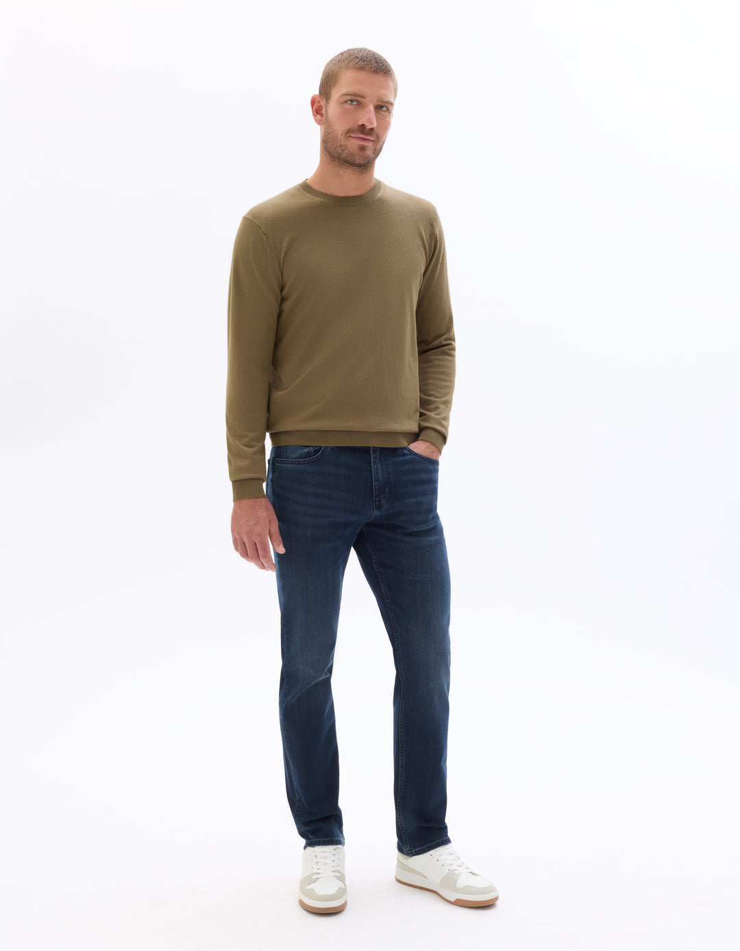 Jean C.15 straight stretch cotton 3 lengths