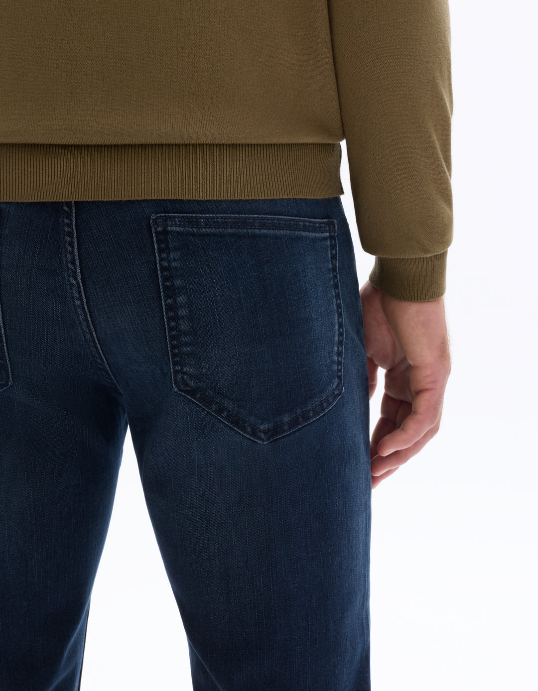 Jean C.15 straight stretch cotton 3 lengths