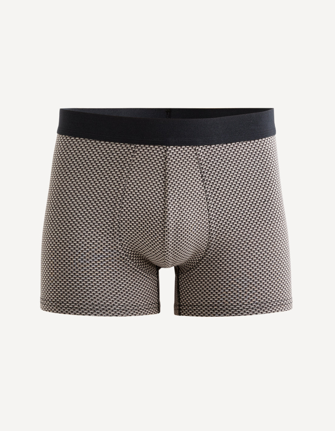 Art deco stretch cotton boxer shorts