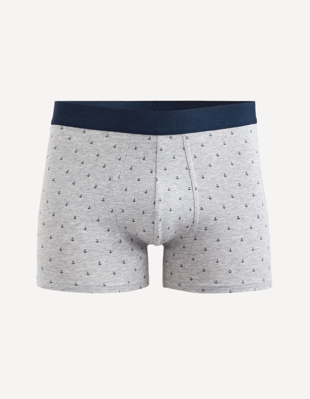 Boxer shorts with stretch cotton ink patterns