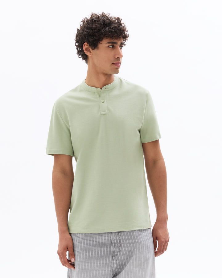 Men - Knitted - Polo Shirt - Short sleeves