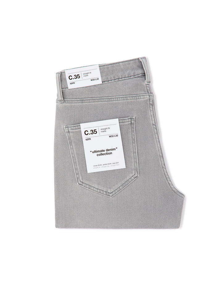 Jean C.35 straight stretch knit 3 lengths