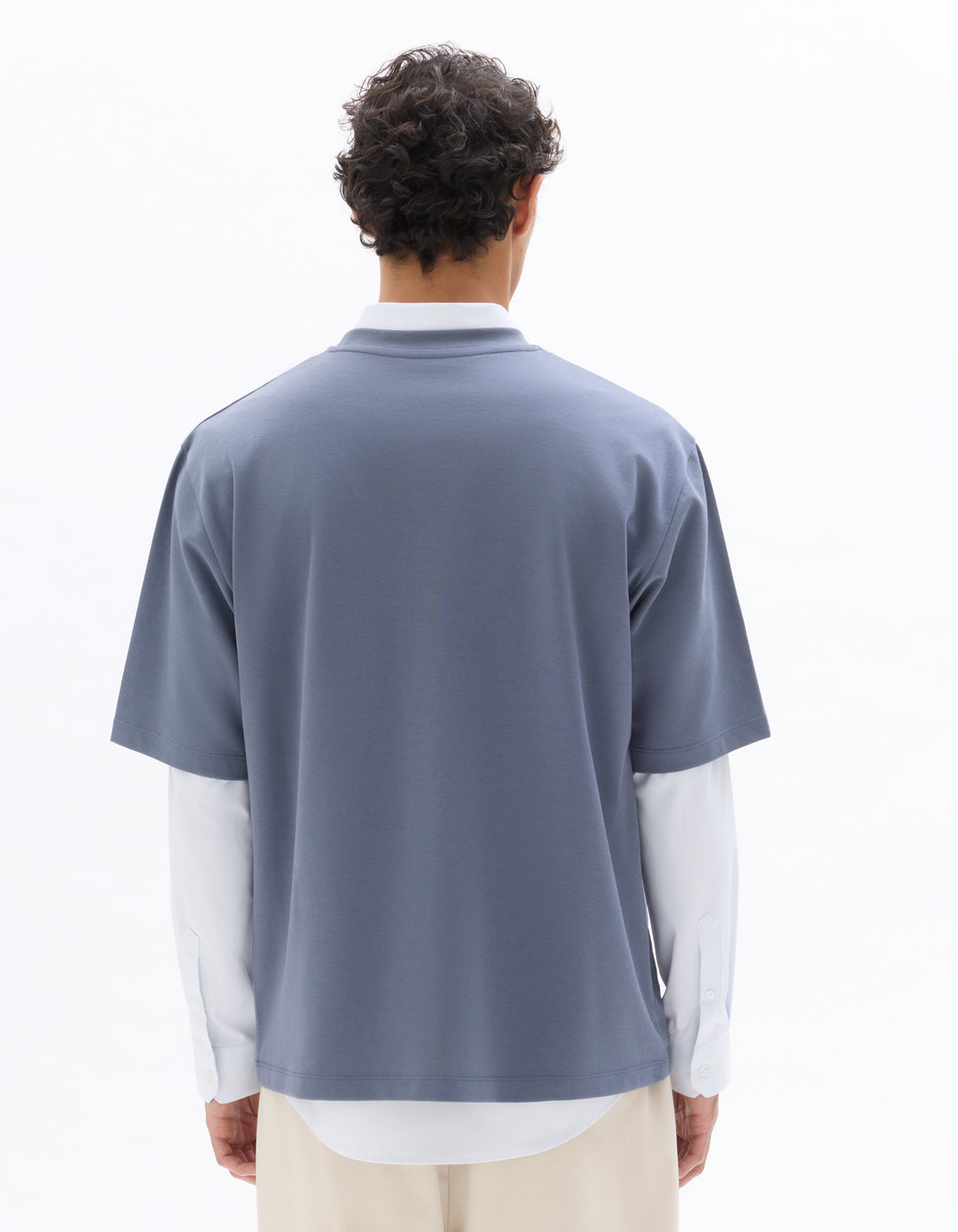 Unisex - Knitted - T-Shirt - Short sleeves - U / V / round neck