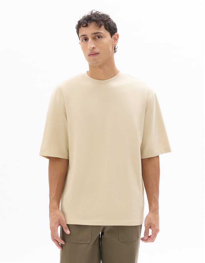 Unisex - Knitted - T-Shirt - Short sleeves - U / V / round neck